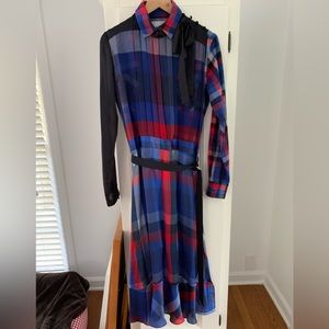Sacai Plaid Dress